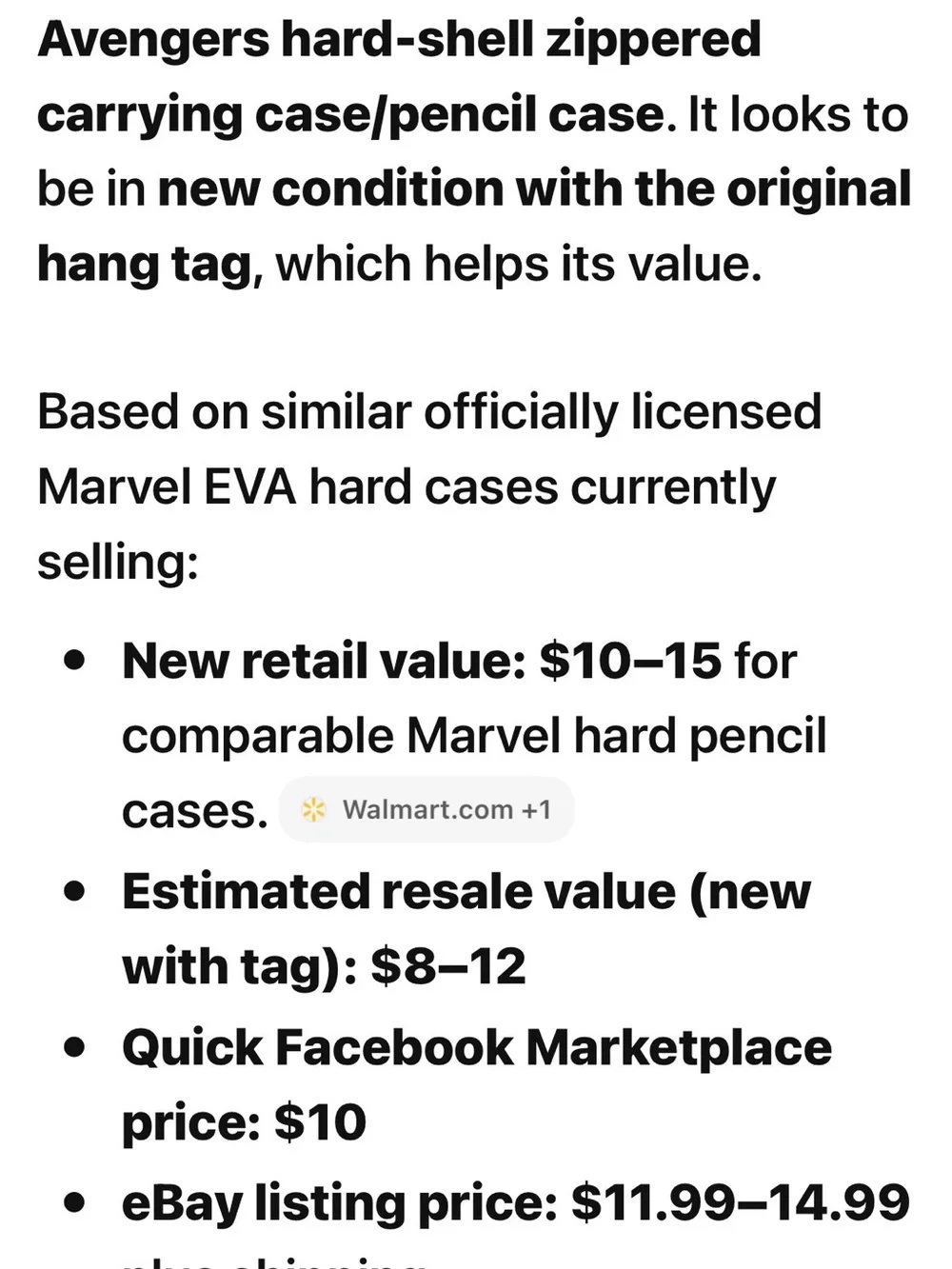 Marvel official travel